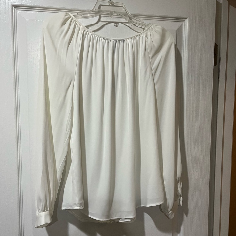 WHITE HOUSE BLACK MARKET EMBROIDERED BLOUSE SIZE 8 NWT! - Picture 5 of 6